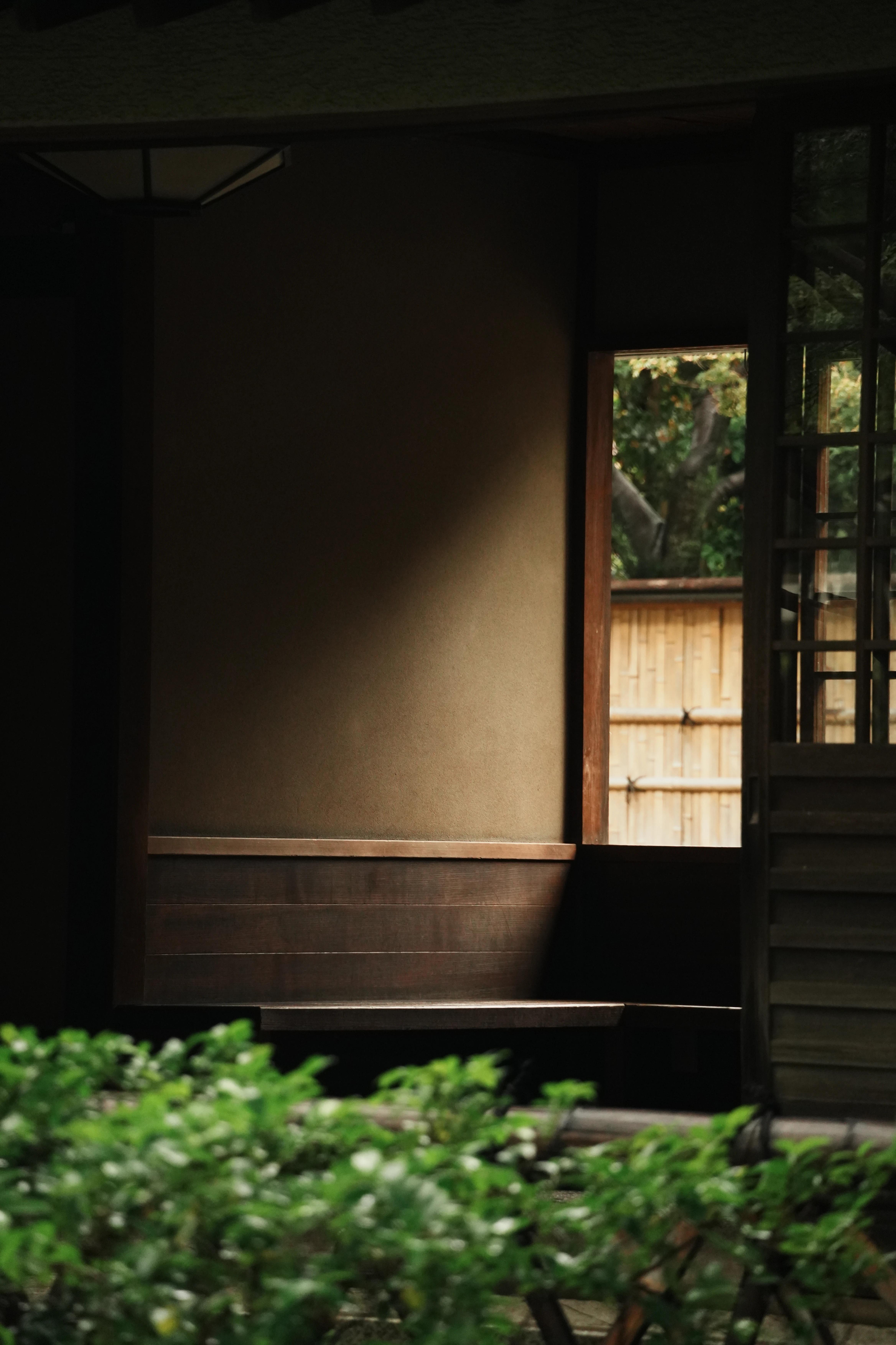 Quiet beauty in old wooden buildings